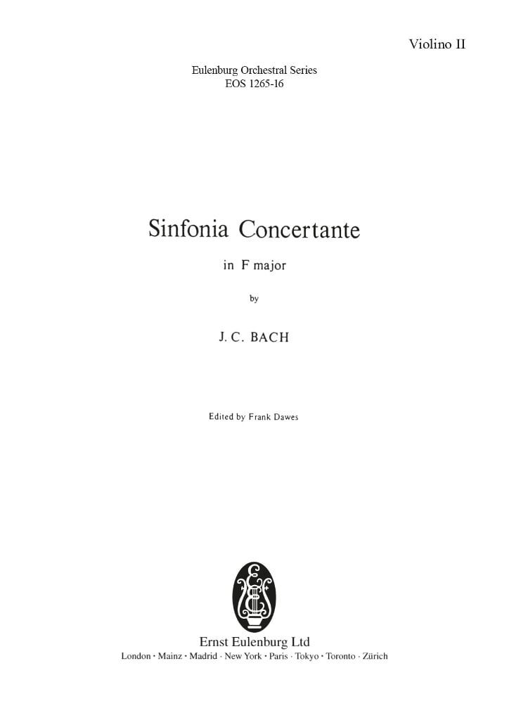 Sinfonia concertante F-Dur